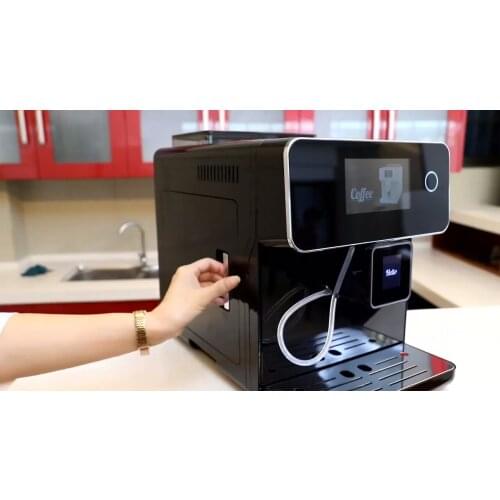 Fully automatic consumer and commercial coffee machine all-in-one office espresso coffee machine Automatic milk frothing grinder