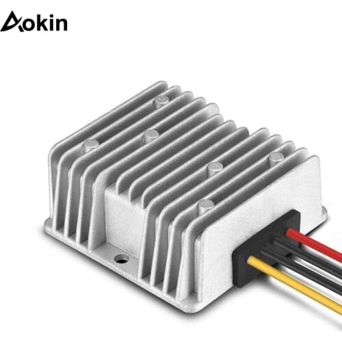 DC DC12V to 24V Step Down to 6V 10A 60W Voltage Buck Converter Regulator Transformer Power Supply for Car Truck Vehicle