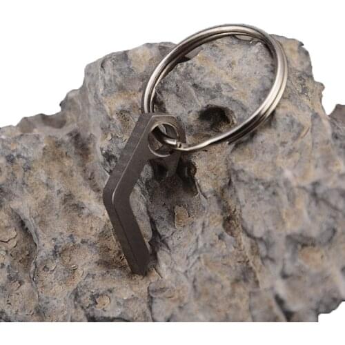 Portable Mini Bottle Opener Stainless Steel Titanium Alloy Key Ring Carry Easily Bar Tool Kitchen Accessories Beer Soda Openers