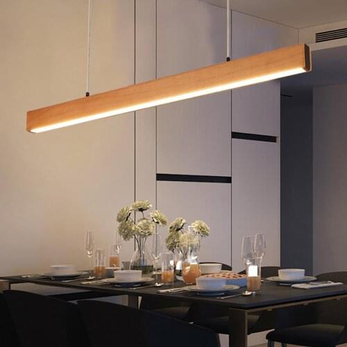 Modern LED Bar Office Pendant Lights for Meeting Room Creative Pendant Lamps Personality Simple Strip Office Lightings