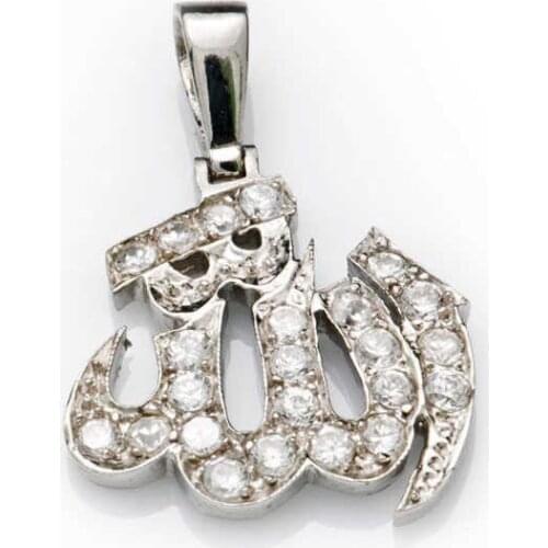 Tevuli 925 Sterling Silver Allah Written Lady Necklace