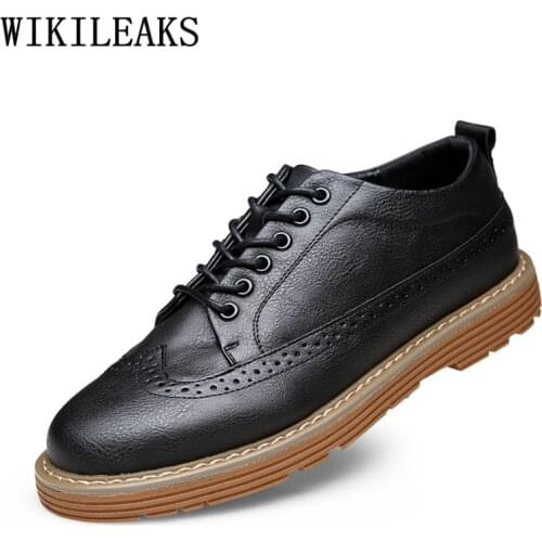 Brogue Shoes Men Luxury Brand Casual Shoes Men Summer Men Leather Shoes Zapatos De Hombre Zapatillas Deportivas Hombre Ayakkabi