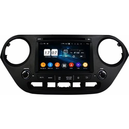 7" Android 9.0 Car Multimedia Player For Hyundai I10 2014-2015 LHD Car DVD Player 2 Din Car Audio 8 Core Stereo Radio DSP GPS