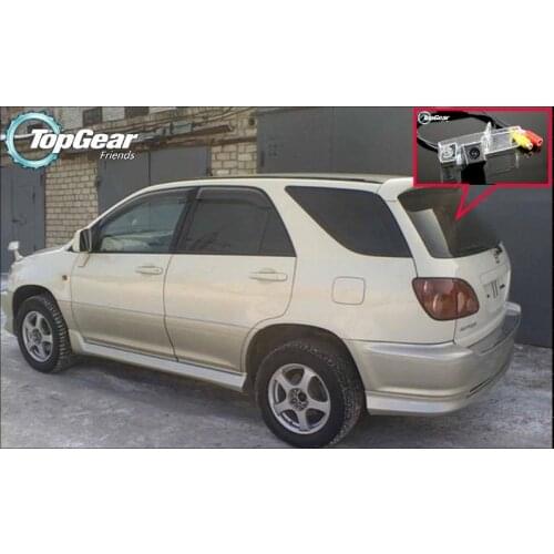 Car Camera For TOYOTA Harrier 1998~2003 High Quality Rear View Back Up Camera For TopGear Friends Use| CCD + RCA