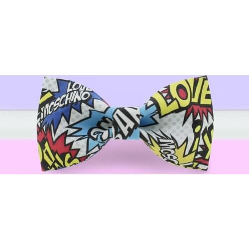 Free shipping new fashion mens design male dress suit bow tie wedding printed bridegroom groomsman Personality Big explosion