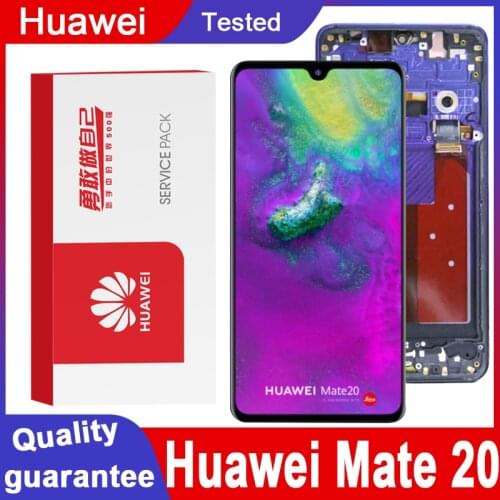 New Original 6.53'' Display Replacement for Huawei Mate 20 LCD Touch Screen Digitizer Assembly For Mate 20 Display Repair parts