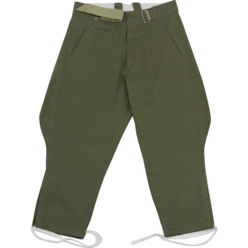 GUTB-003 WWII German DAK/Tropical Afrikakorps officer olive breeches