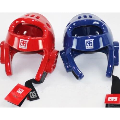 Mooto Taekwondo Head Protection Molding Professional Flanchard Helmet KTA Sport Training Protector Soft Comfortable Helmet