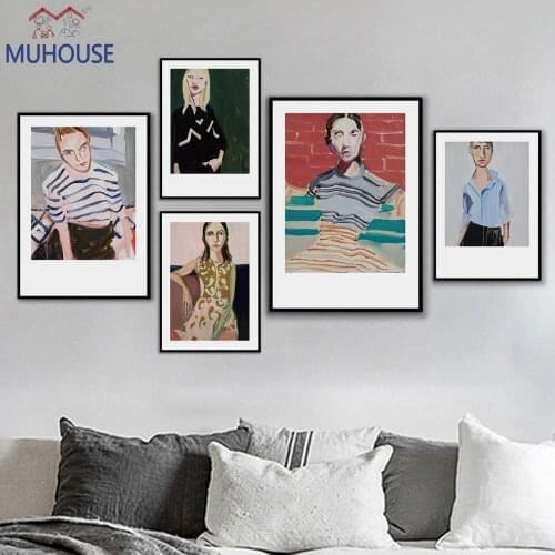 Настенные масляные картины MUHOUSE China At AliExpress