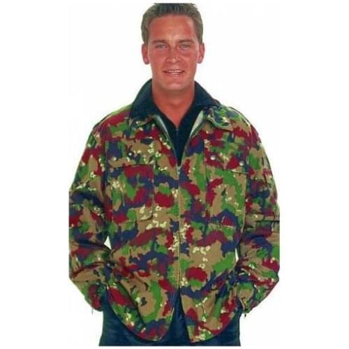 Swiss military army camouflage hunting jacket camouflage jacket Cotton