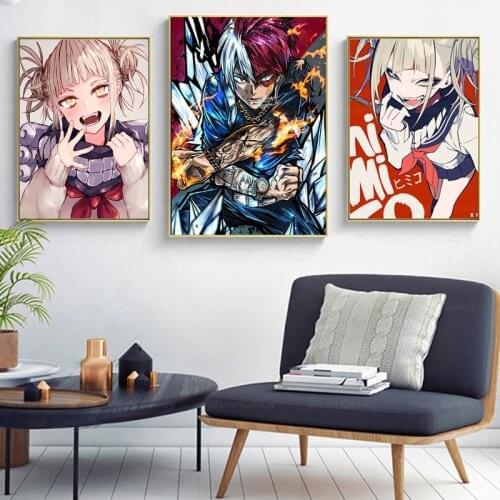 Anime My Hero Academia Canvas Painting Posters and Prints Pictures Wall Art for Bar Bedroom Living Room Decoration Home Decor