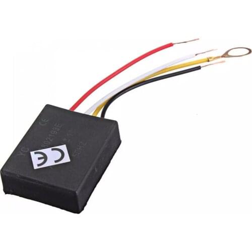 AC 220V 100W 3A 50HZ Black Durable Desk Light Touch Lamp 3 Way Control Sensor Switch Dimmer Suitable for Bulbs