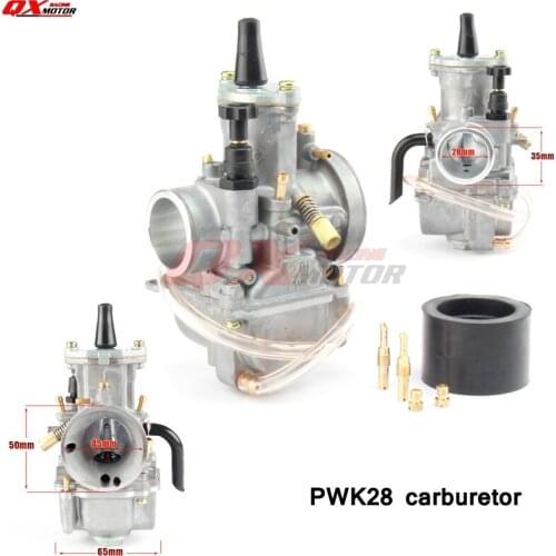 PWK Carburetor 28mm Racing Carb with power jet For Dirt Pit Bike Enduro Supermoto Off Road Motorcycle Moped Scooter ATV Quad