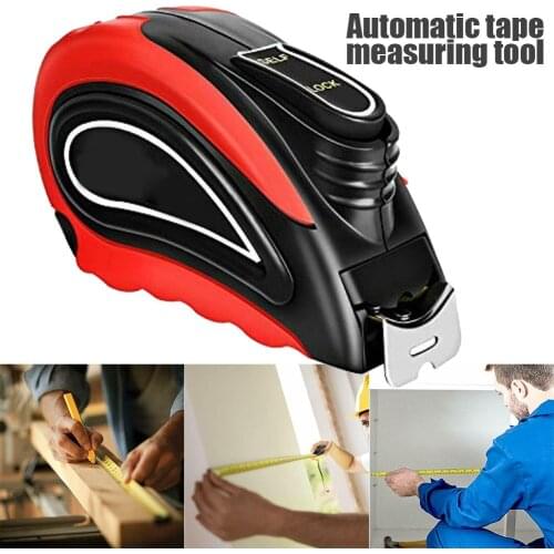Tape Measure Self Lock Inch Metric Measuring Retractable for Construction Craft Woodworking Tape Measure-30
