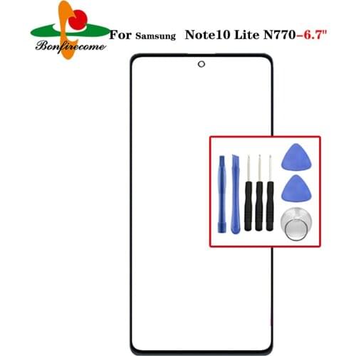 6.7" Note10Lite Replacement LCD Front Touch Screen Glass Outer Lens For Samsung Galaxy Note10 Lite N770 SM-N770F
