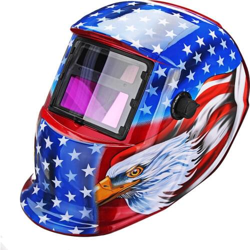Solar Pro Auto Darkening Welding Helmet Arc Tig Mig Protect Grinding Welding Mask