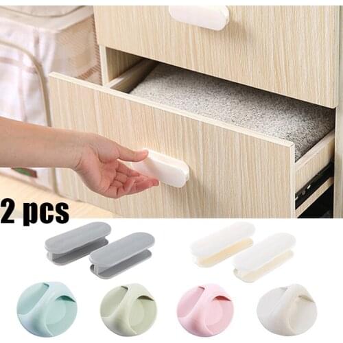 Self-adhesive Handle Minimalist Paste Door Dandles Wardrobe Pulls Handle Auxiliary Window Cabinet Drawer Knob suction cup