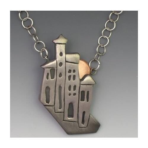 FAIRY BACALARI AND RISING SUN LADY NECKLACE