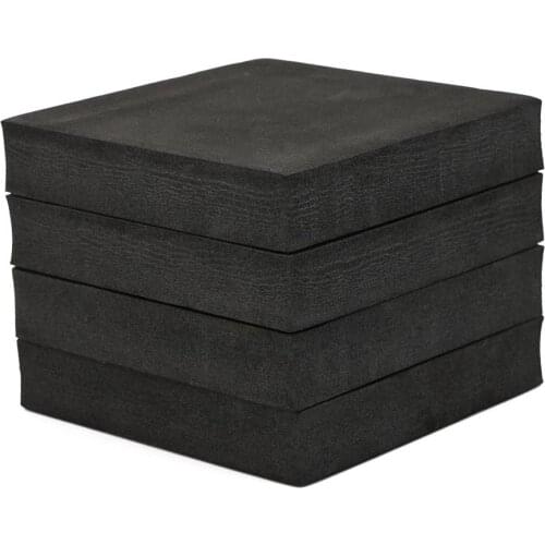 4Pcs Square Washing Machine Anti Vibration Pad Shock Pads Refrigerator Mute Mat Home Mat Refrigerator Floor Furniture Protectors