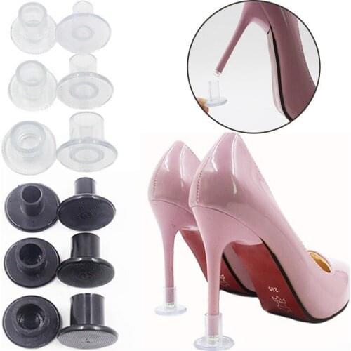 5Pair! High Heel Protectors Cover Latin Dancing Heel Covers Stoppers Antislip Silicone High Heeler For Beach Wedding Party Soft
