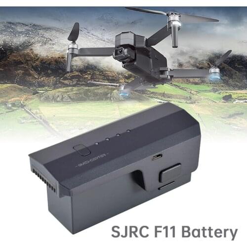 SJRC F11 4k Pro Battery Original Drone Battery 11.1V 2500mAh Lipo Battery Accessories 5G Wifi PFV Dron Spare Battery F11/F11 PRO