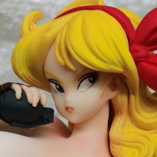 20CM DB Gals Action Figure Glitter Glamours Lunch Blonde Resin GK Model Figure Adult Naked Anime Figures