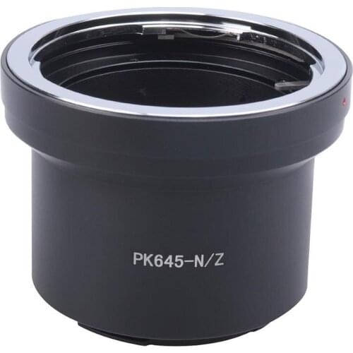 FOTGA Adapter Ring for Pentax PK645 Lens to Nikon Z 5 6 7 Full Frame Mirrorless Cameras