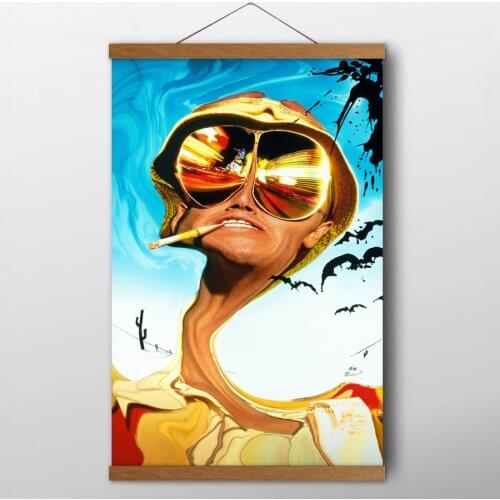 Movie Fear and Loathing in Las Vegas Classic Poster Prints Wall Art Canvas Hanging Scrolls Paintings For Living Room Decor