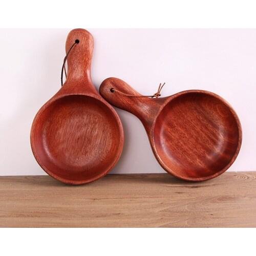Japanese Style Creative Kok, Wooden Bowl, Pickle Salad Logs Bowls