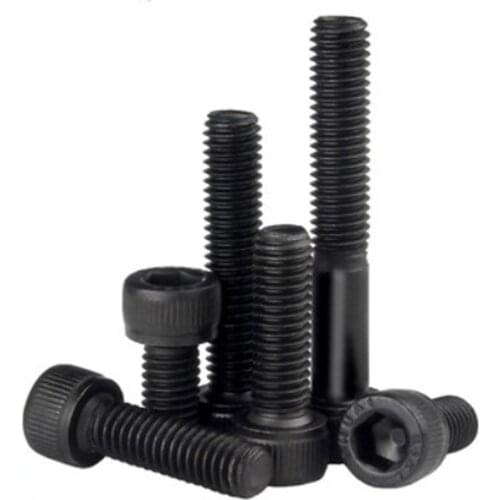 1000pcs wholesale DIN912 Grade 12.9 m1.6 M2 M2.5 M3 hex allen socket cap head machine screw