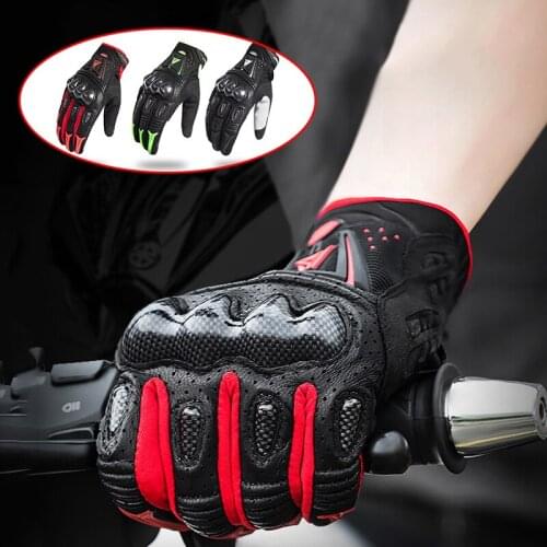 MOTOWOLF 2019 New R1200GS ADV S1000RR F850GS ADV Motorcycle Gloves Racing Gloves Genuine Leather Motorbike Gloves