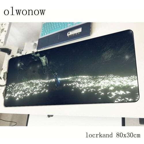 Nier automata mousepad 80x30cm gaming mouse pad big gamer mat Christmas gifts game computer desk padmouse keyboard play mats