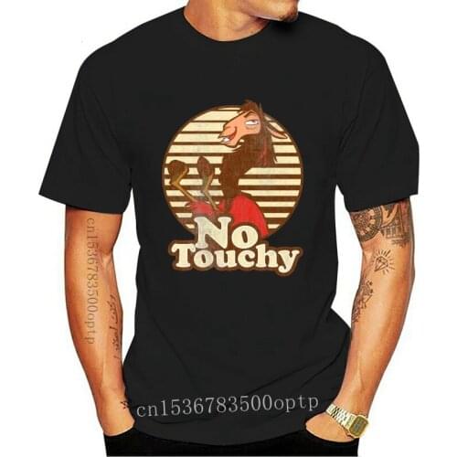 New Funny Men t shirt Women novelty tshirt Emperor 2021 Groove Kuzco Llama No Touchy T-Shirt