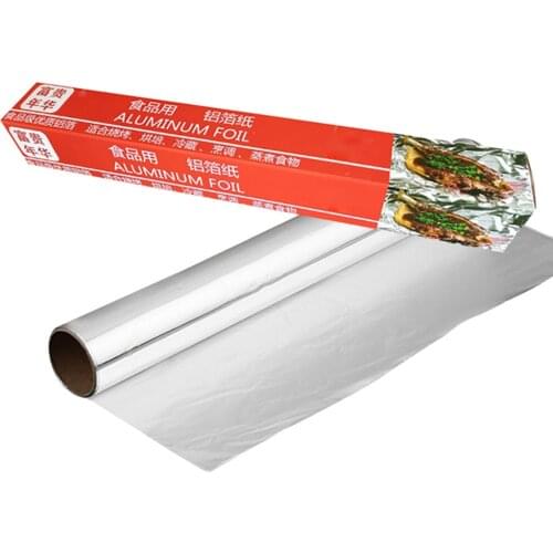 Disposable BBQ Aluminum Foil Grease Barbecue Tin foil 5m*30cm Tin Foil Paper Food Pack Baking Grill Baking Tinfoil Cooking L*5