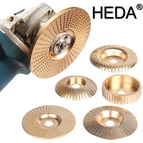 Bore 16mm 3Pc/Set Power Tools Wood Grinding Wheel Rotary Disc Sanding Carving Power Tools For Angle Grinder Non-metal Materials