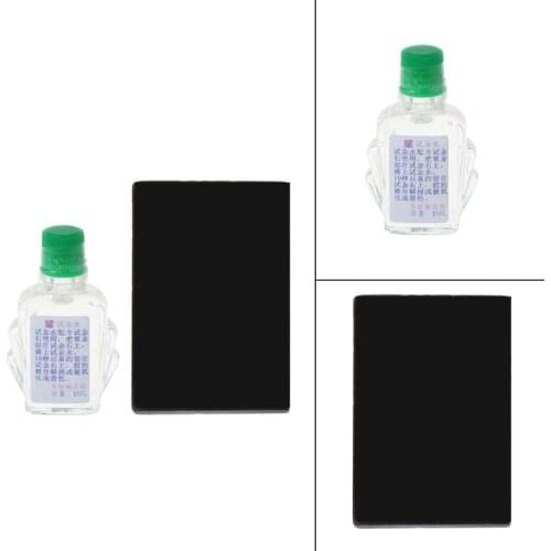 Practical Acid Test Kit Silver Platinum Gold Testing Touchstone Jewelry Tool Set W0YA