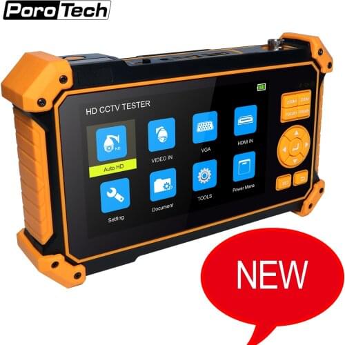 Professional CCTV camera monitor 5 Inch display 8MP AHD TVI SDI CVI CVBS CCTV Camera Testing tool Monitor PTZ HDMI