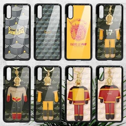 Luxury Brand faure la page Phone Case For Samsung galaxy S note 8 9 20 10 e lite2019 plus pro ultra Hard TPU PC