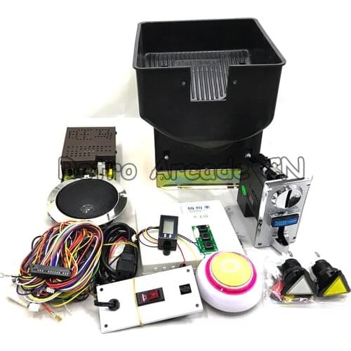 1 kit for VGA OUTPUT continuous shoot one touch 61 in 1 multi game board for kids game machine arcade cabinet DIY