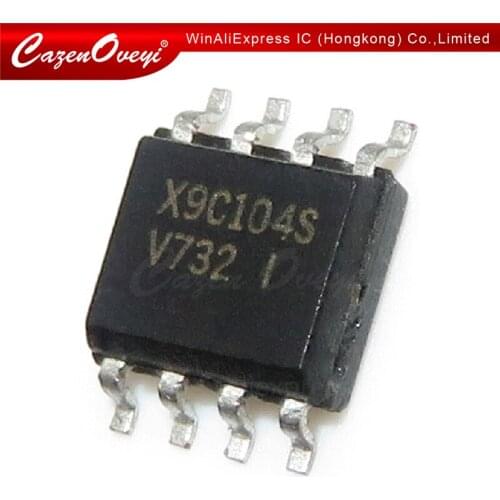 5pcs/lot X9C104SZI X9C104SI X9C104S X9C104 SOP-8 In Stock