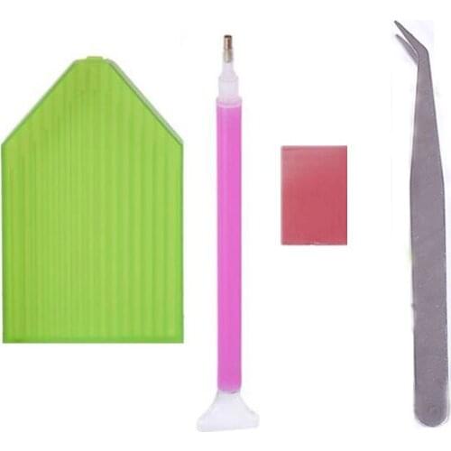 Volledige Vierkante Diamanten 5D DIY Diamant Schilderen diy diamant schilderen gereedschap set Borduurwerk Strass gx