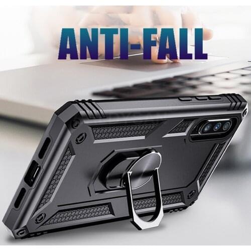 Armor Soft Silicone Cover For Samsung Galaxy A50S A50 A40S A40 A30 A30S A20 A20E A20S A10 A10S A70 A70S Case Metal Ring Holder