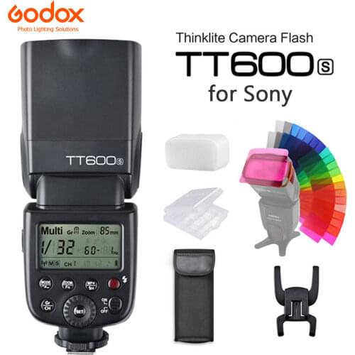 GODOX TT600S GN60 Flash Light Master Slave Speedlite 2.4G Wireless X System for Sony DSLR Camera A7S A7 A7R II A7MII A6000 A6300
