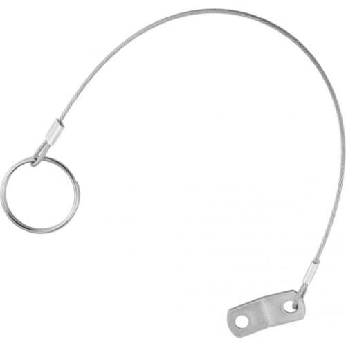316 Stainless Steel Quick Release Pin Lanyard for Boat Deck Hinge 240mm