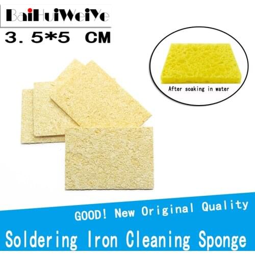Cleaning Sponge Cleaner for Enduring Electric Welding Soldering Heatstable Thick Soldering Iron Cleaning Welding Accessories