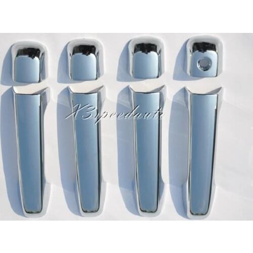 Chromed ABS Plastic Door Handle Cover For Toyota FJ150 Prado Land Cruiser 2010-2014 2015