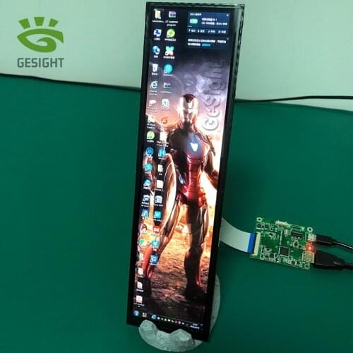 For Raspberry Pi Long Strip Display Module 8.8 inch LCD Screen 1920x480 With HD-MI Driver Board For PC Second Monitor