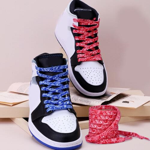 Unisex Flat Shoelaces Canvas Sneakers Shoe Laces Fashion Cartoon Print Sports Shoelace Adult Casual Bootlaces Shoes Rope Ties