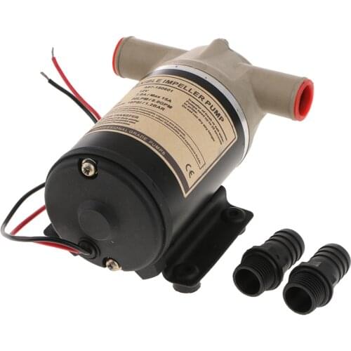 12V 8 GPM 30 LPM Self Priming Centrifugal Impeller Bilge Pump Marine RV