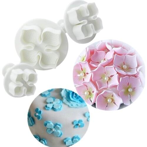 Wedding Kitchen Party Cooking Cookie Stamp Biscuit Mold Fondant Cake Decorating Sugar Craft Plunger Printing Cutter Flower Mold